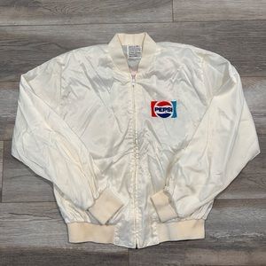 Vintage Pepsi Satin Nylon Jacket